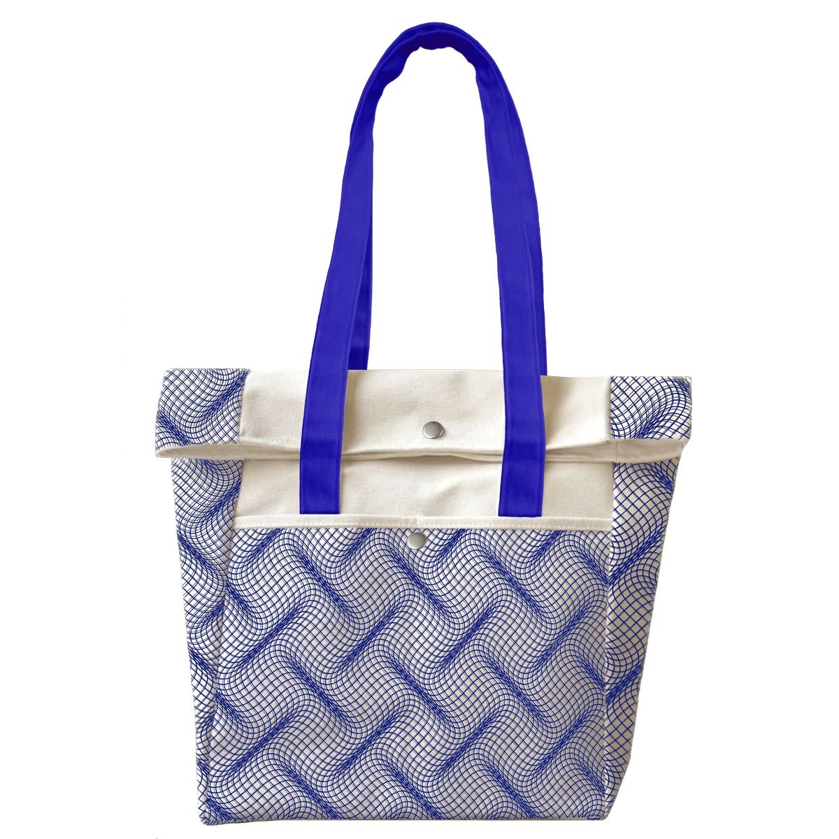 illusion-sinyi Еко-сумка з бавовни для покупок "UltraBag" (50х38х14 см.) 240 г/кв.м - Зображення 1